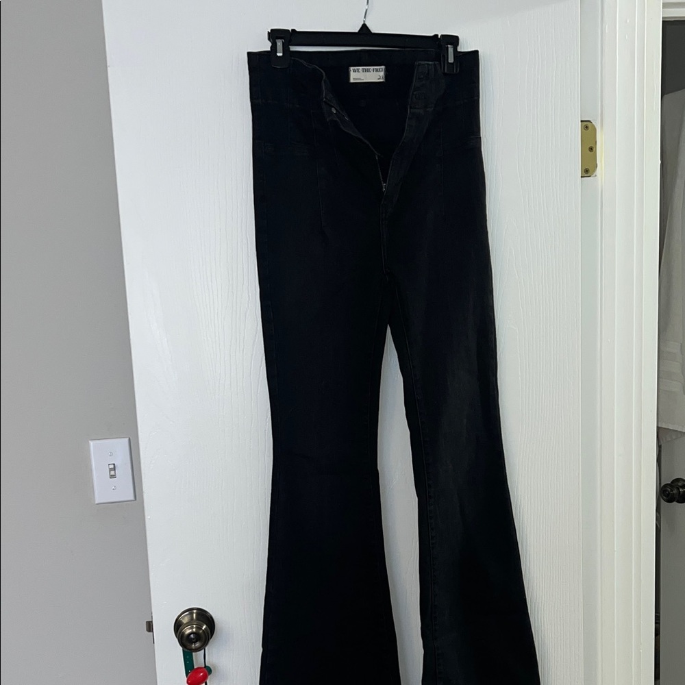 FREE PEOPLE flare Denim Pants